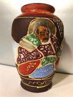 ❗Jetzt = 20.- Fr. !!❗ w`schön bemalte VASE - Satsuma❗JAPAN